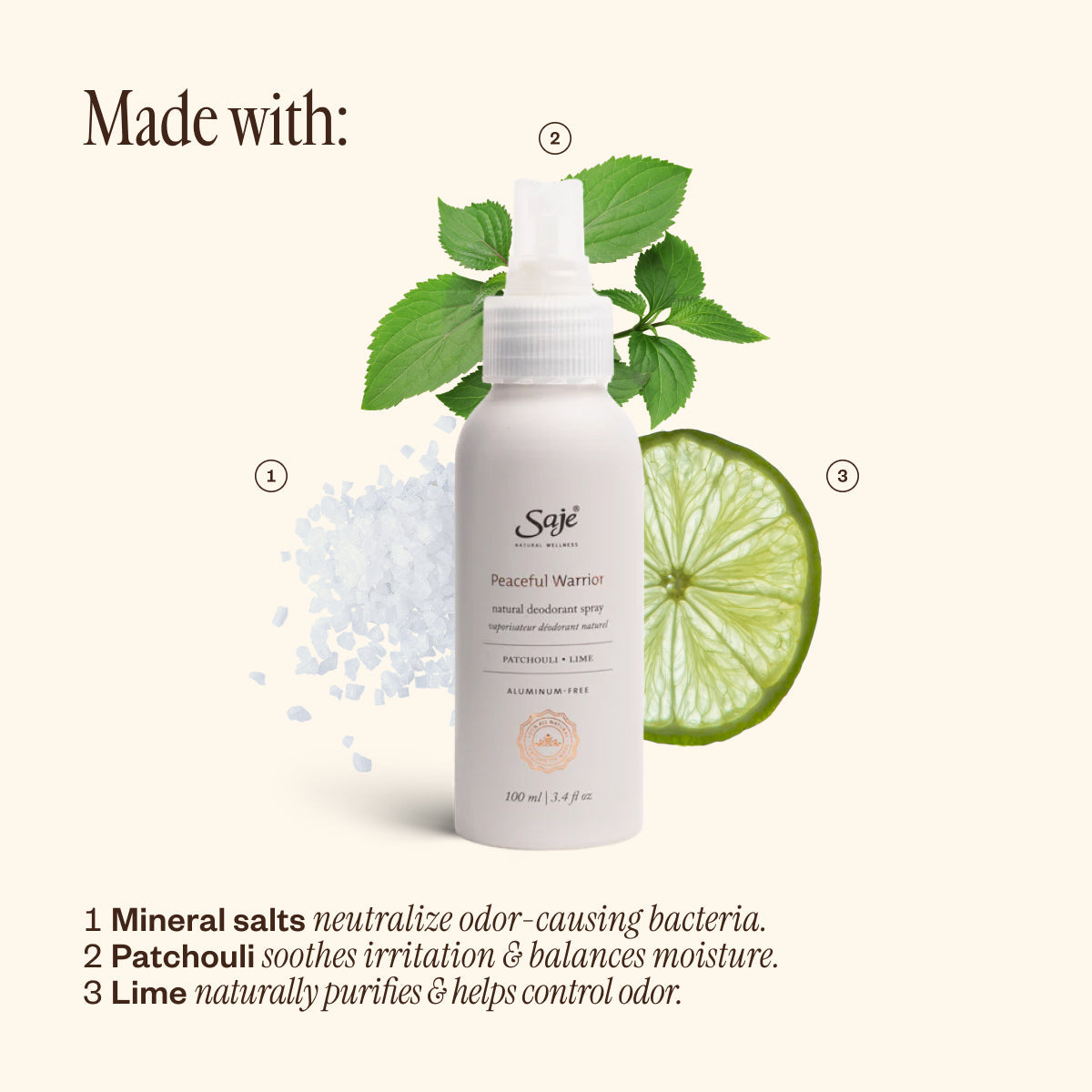 Peaceful Warrior Deodorant & Liquid Sunshine Jute & Joy A9